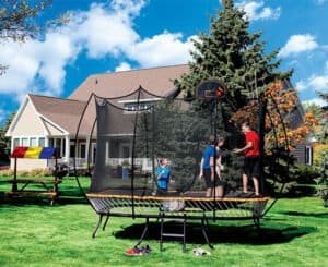 Read more about the article Can Trampolines Be Left Outside?