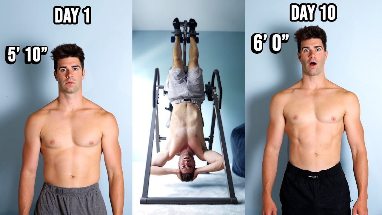 How Much Taller Can an Inversion Table Make You?