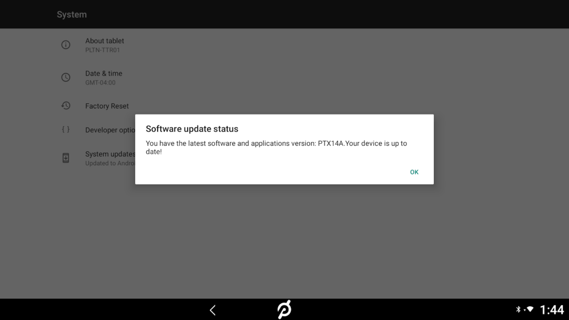 Peloton Tread Stuck On Firmware Update