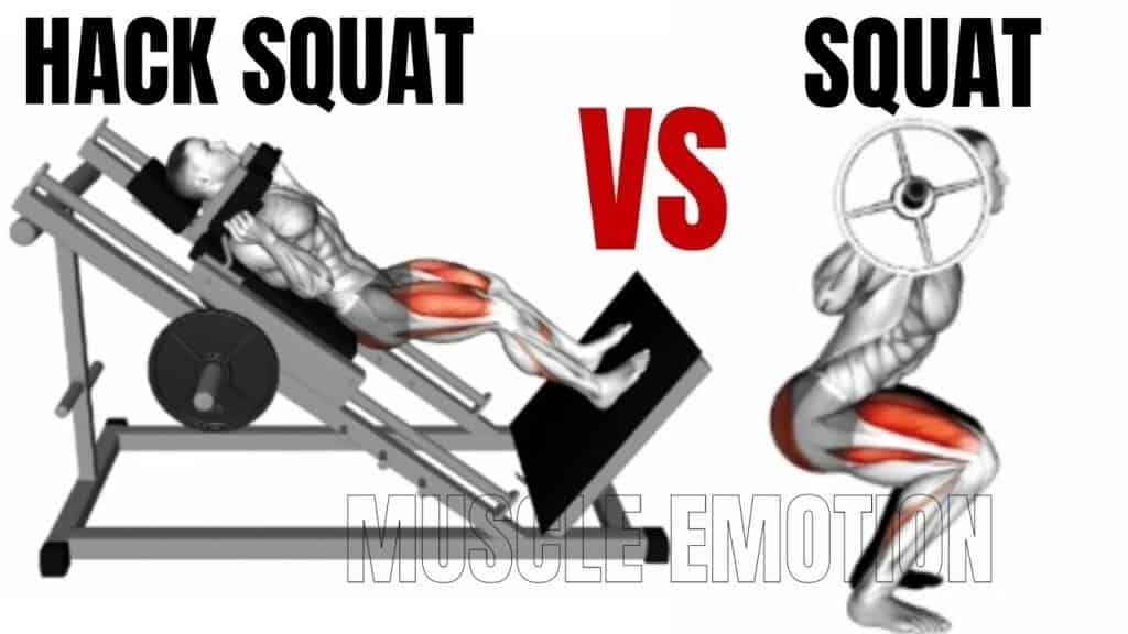What is the Difference between Squat And Hack Squat
