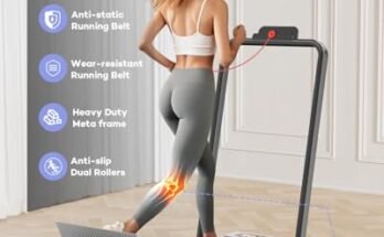 Trisomy Foldable Treadmill With 10% Incline Review