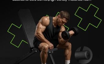 VUSIGN Adjustable Weight Bench For Home Gym Review