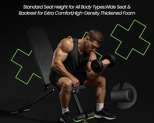 VUSIGN Adjustable Weight Bench For Home Gym Review