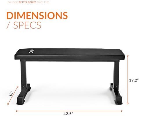 Cap Barbell Flat Weight Bench Review