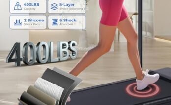 HevGlrm Walking Pad Treadmill With Handlebar Review