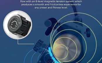 Sunny Health & Fitness Magnetic Rowing Machine Review