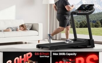 UMAY Fitness Home Folding Incline Treadmill Review