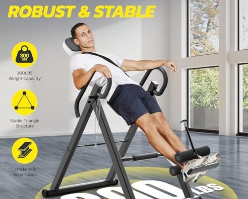 YOLEO Gravity Heavy Duty Inversion Table Review