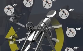 Dripex Heavy Duty Gravity Inversion Table Review