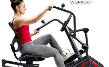 Sunny Health & Fitness Elite Recumbent Elliptical