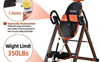 Teclor Inversion Table 350 Lb Review