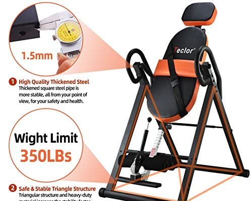 Teclor Inversion Table 350 Lb Review