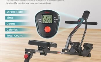 Sunny Health & Fitness Compact Rower Review