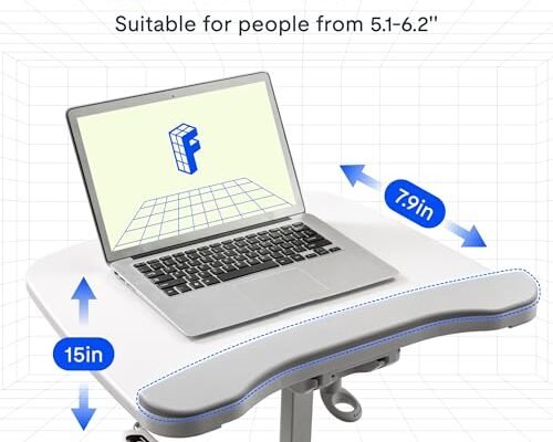 FLEXISPOT Exercise Bike With 2D Desktop Review