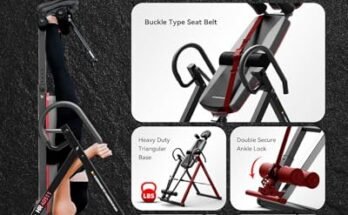 HARISON Heavy Duty Inversion Table Review