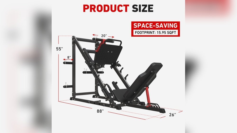 Read more about the article How Much Space Do I Need for a Leg Press Machine? Essential Guide