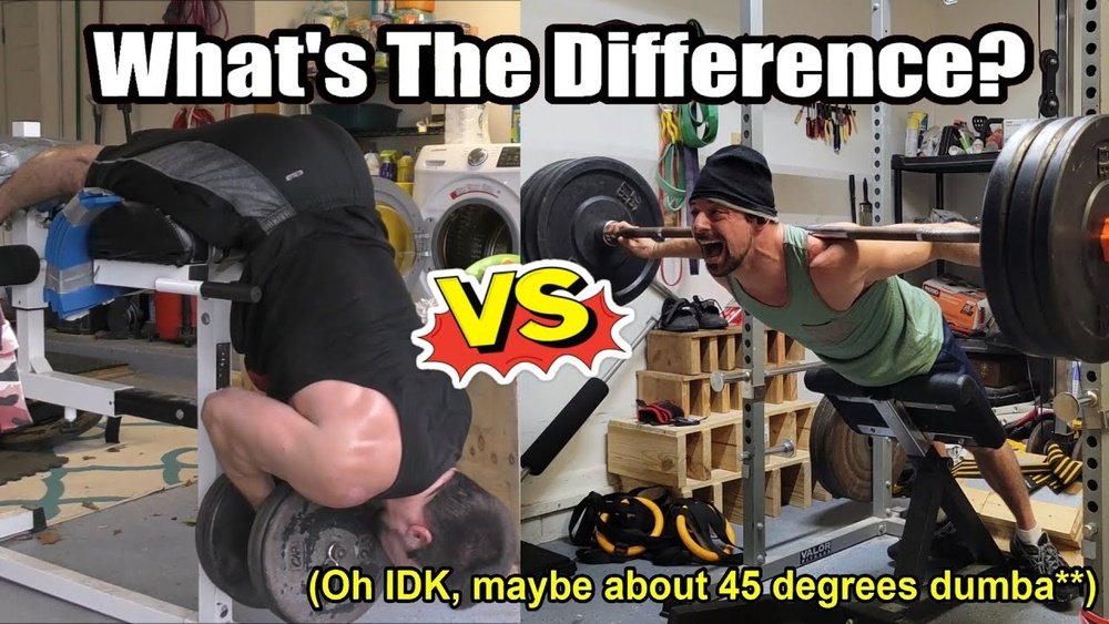 What is the Difference between a 45-Degree And Roman Chair Hyperextension Bench?
