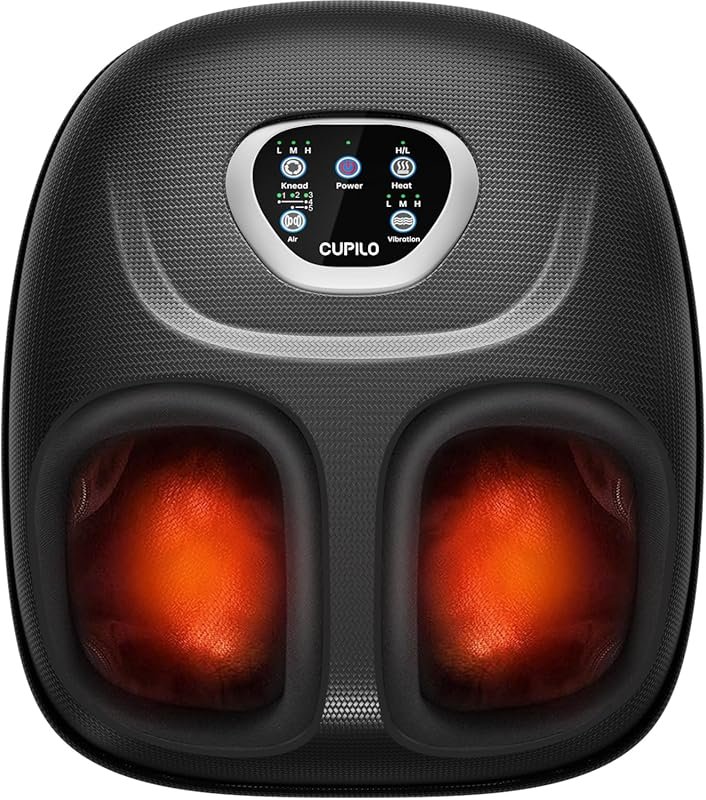 Deep Tissue Foot Massager with Heat