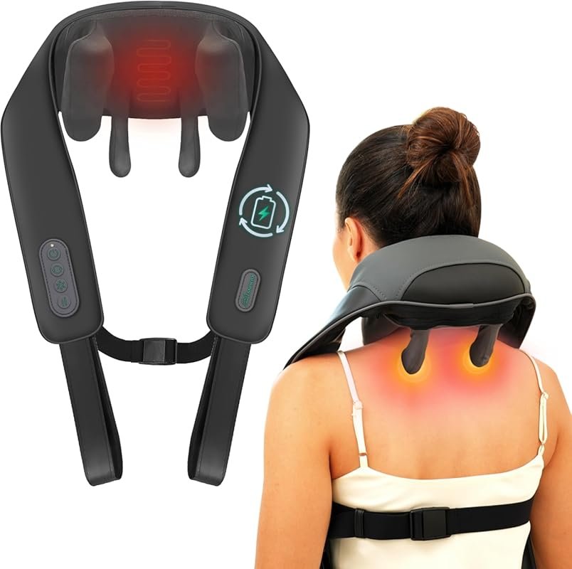 Snailax Cordless Neck and Shoulder Massager