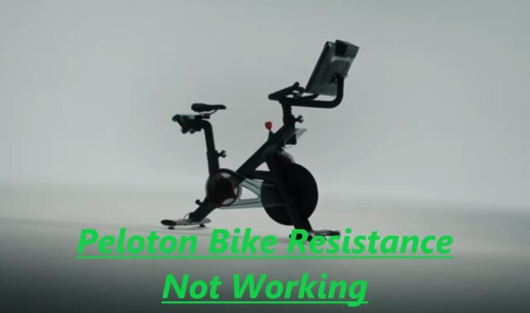Peloton Bike Resistance Not Working