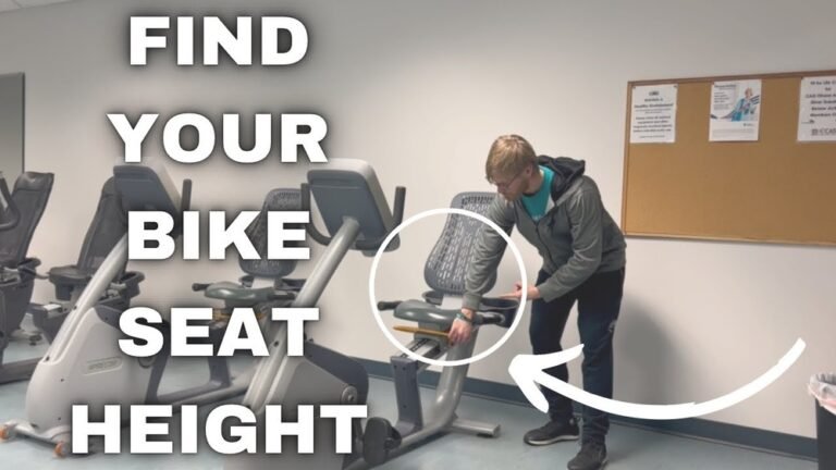 How to Adjust the Seat on a Recumbent Bike