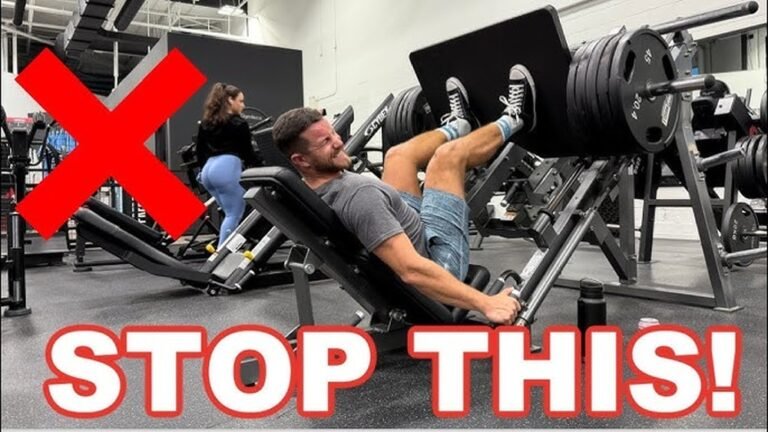 How to Fix Leg Press Machine