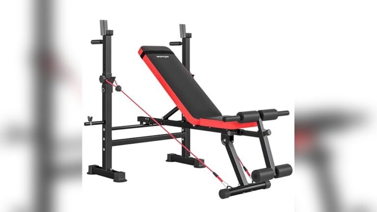 Adjustable Workout Bench for Beginners at Home