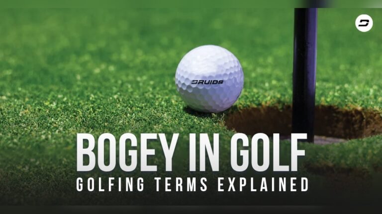 And Bogey in Golf?