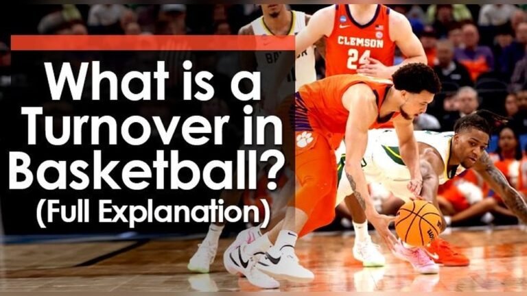 What is a Turnover in Basketball?