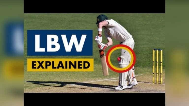 What is Lbw in Cricket?