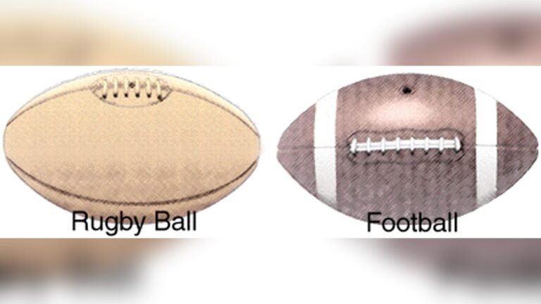 What is the Difference between a Rugby Ball And an American Football?