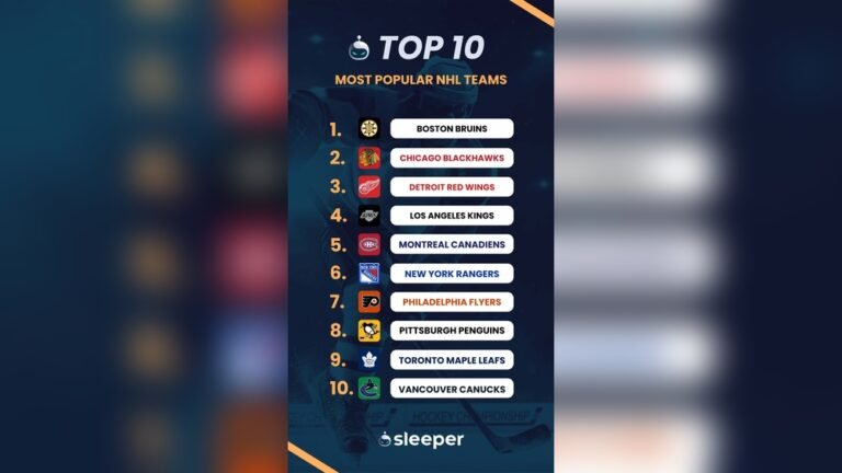 What Leagues are the Most Popular in Ice Hockey?