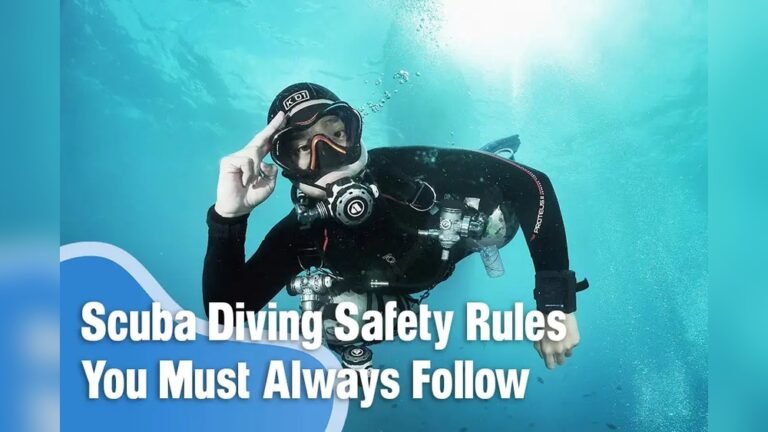 What Safety Rules Should Scuba Divers Follow?